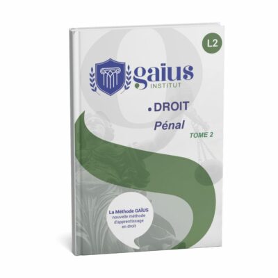 Droit pénal S2 : tome 2