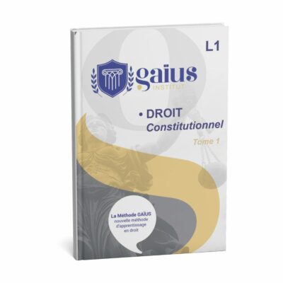 Droit constitutionnel S1 : Tome 1